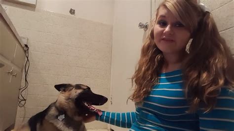 Girl fucking dog